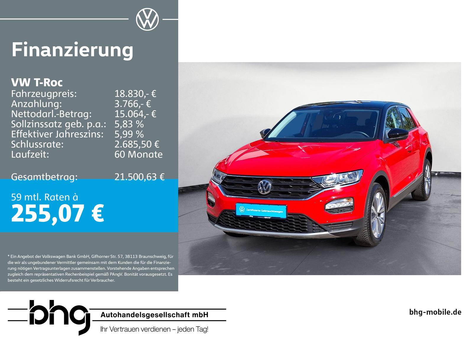 Volkswagen T-Roc 1.0 TSI OPF St