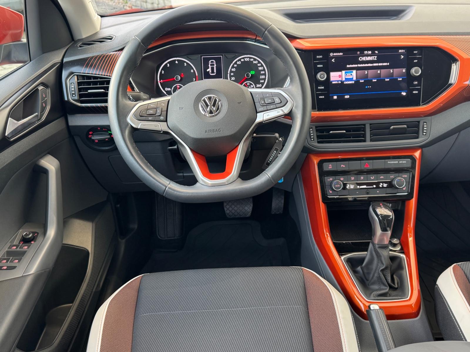 Volkswagen T-Cross 1.0 TSI"Style Orange-Design"Autom./Top !