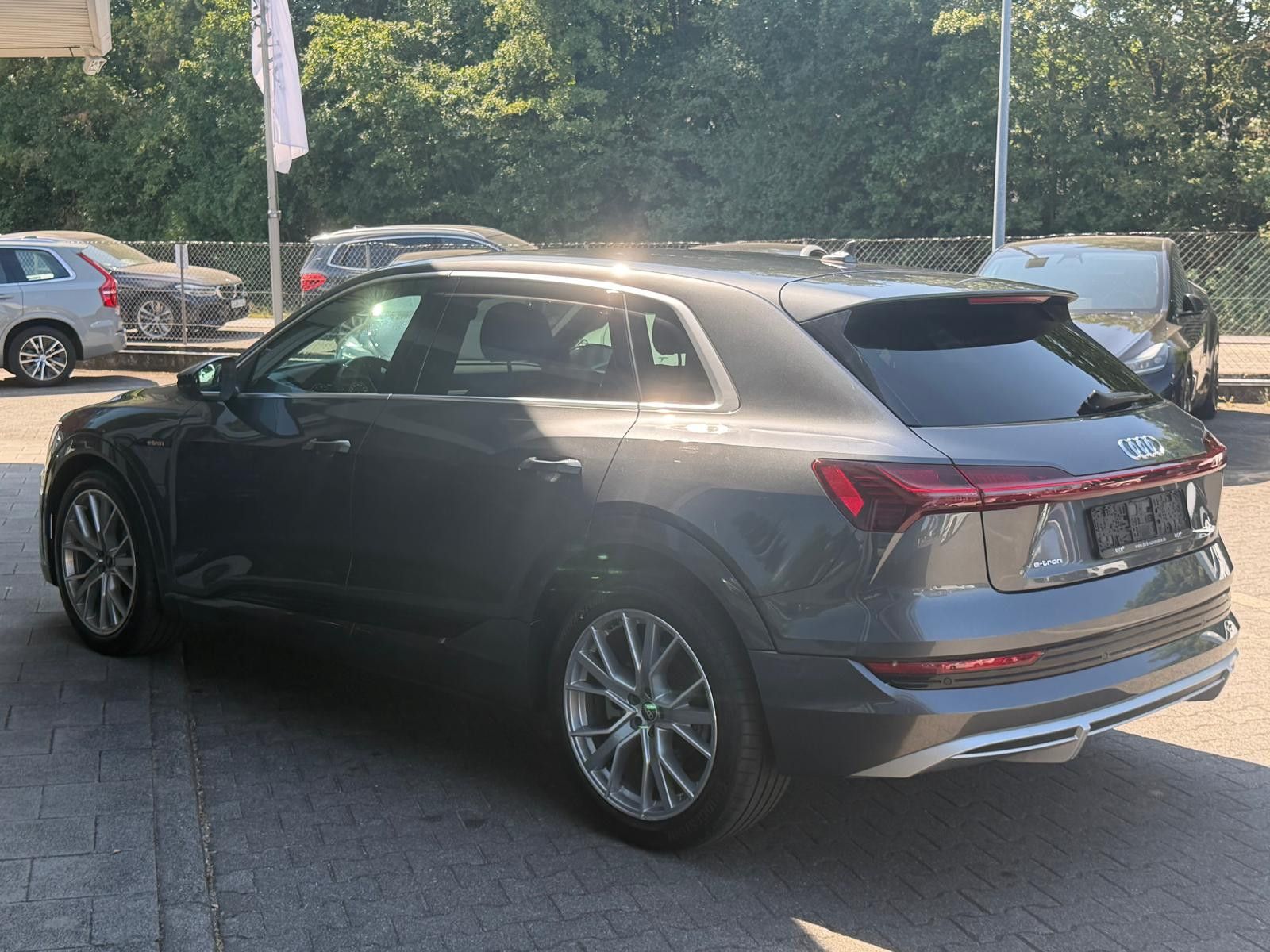 Fahrzeugabbildung Audi e-tron 55 QUATT 2X S LINE LUFT+LED+SHZ+NAVI+AHK+