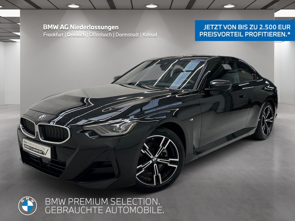 BMW 220i Coupé M Sport Navi AHK Kamera HiFi LED