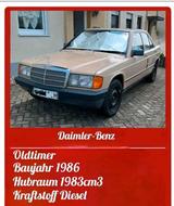 Mercedes-Benz Mercedes Benz w201 190d mit H-Zulassung, n... - Mercedes-Benz 190 aus 1986 mit Diesel-Antrieb