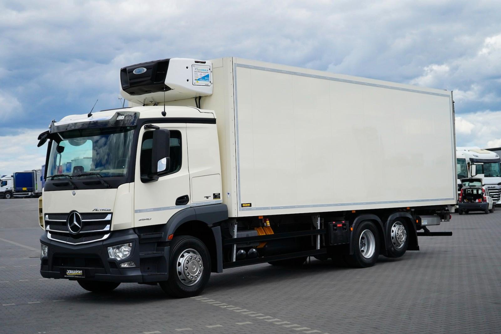 Mercedes-Benz ACTROS / 2540 / ACC / E 6 / CHŁODNIA + WINDA / 2