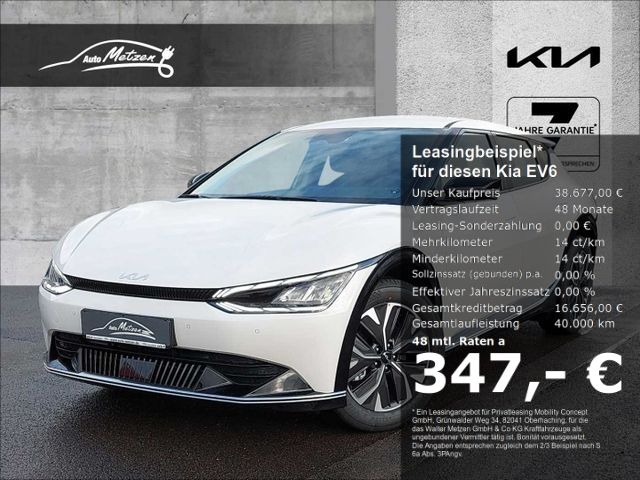 Kia EV6 77,4-kWh RWD AIR 800V NAVI APPS 19Z PDC KAME