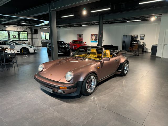 Porsche 911 930 Turbo Cabrio Sonderfarbe Erstlack Deutsc