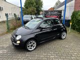 Fiat 500 CABRIO TÜV NEU INSP NEU KLIMA PDC GARANTIE - Fiat 500: Schwarz, Cabrio