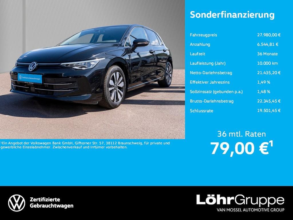 Volkswagen Golf VIII 1.5 eTSI DSG Goal IQ Light, AHK, Navi