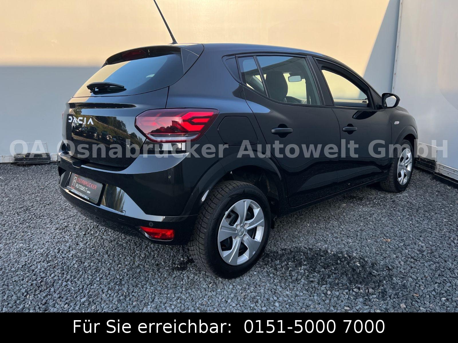 Dacia Sandero III 91PS LED Tempomat Klima Parksensoren