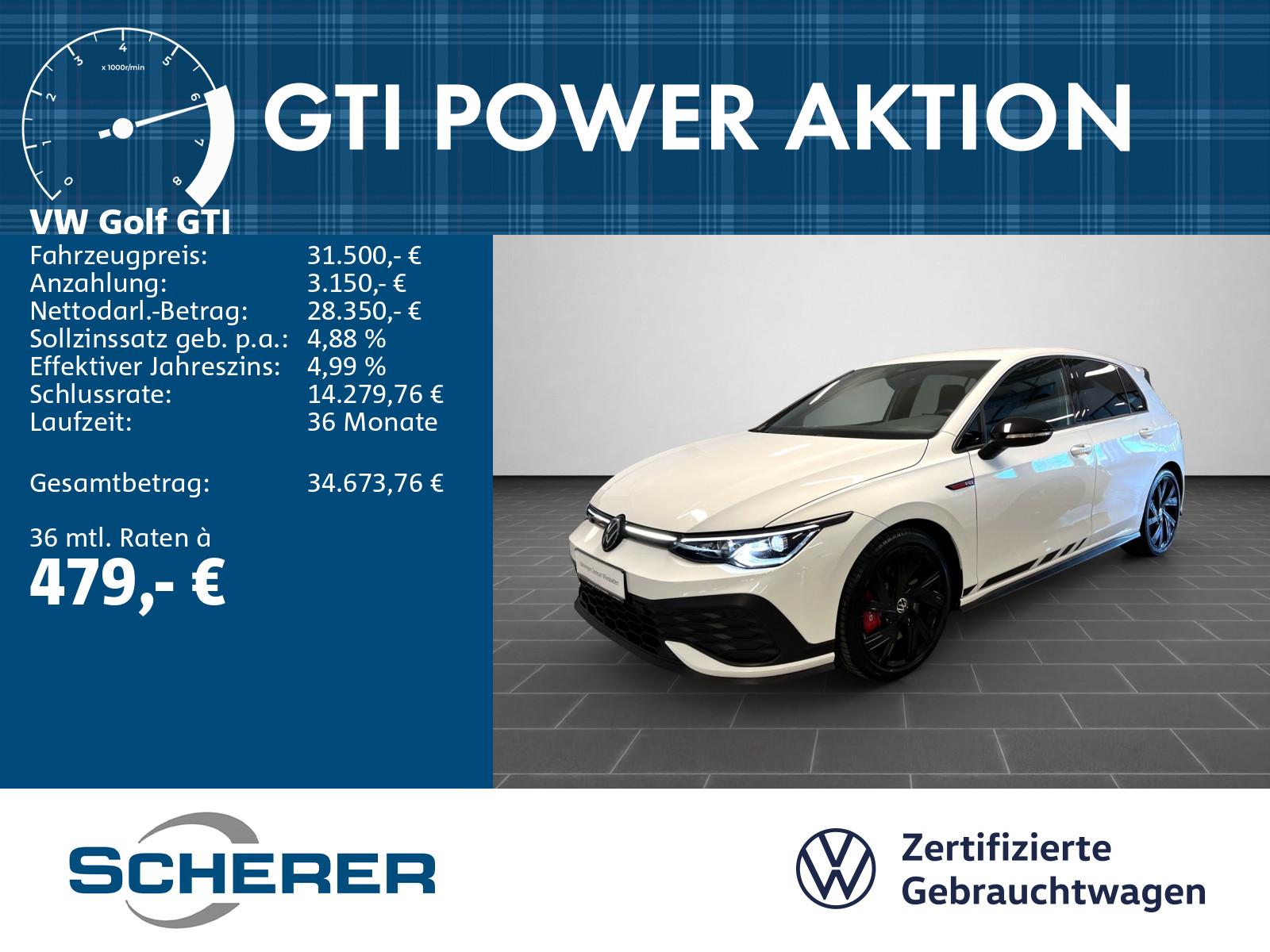 Volkswagen Golf VIII GTI Clubsport 2.0 TSI DSG, Navi, Sitzh
