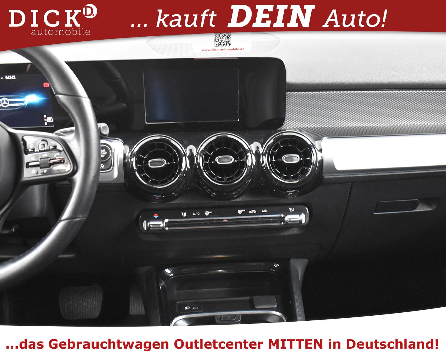 Fahrzeugabbildung Mercedes-Benz GLB 180d 8G >PANOR+NAVI+LEDER+SHZ+KAM+ADVENC+DAB