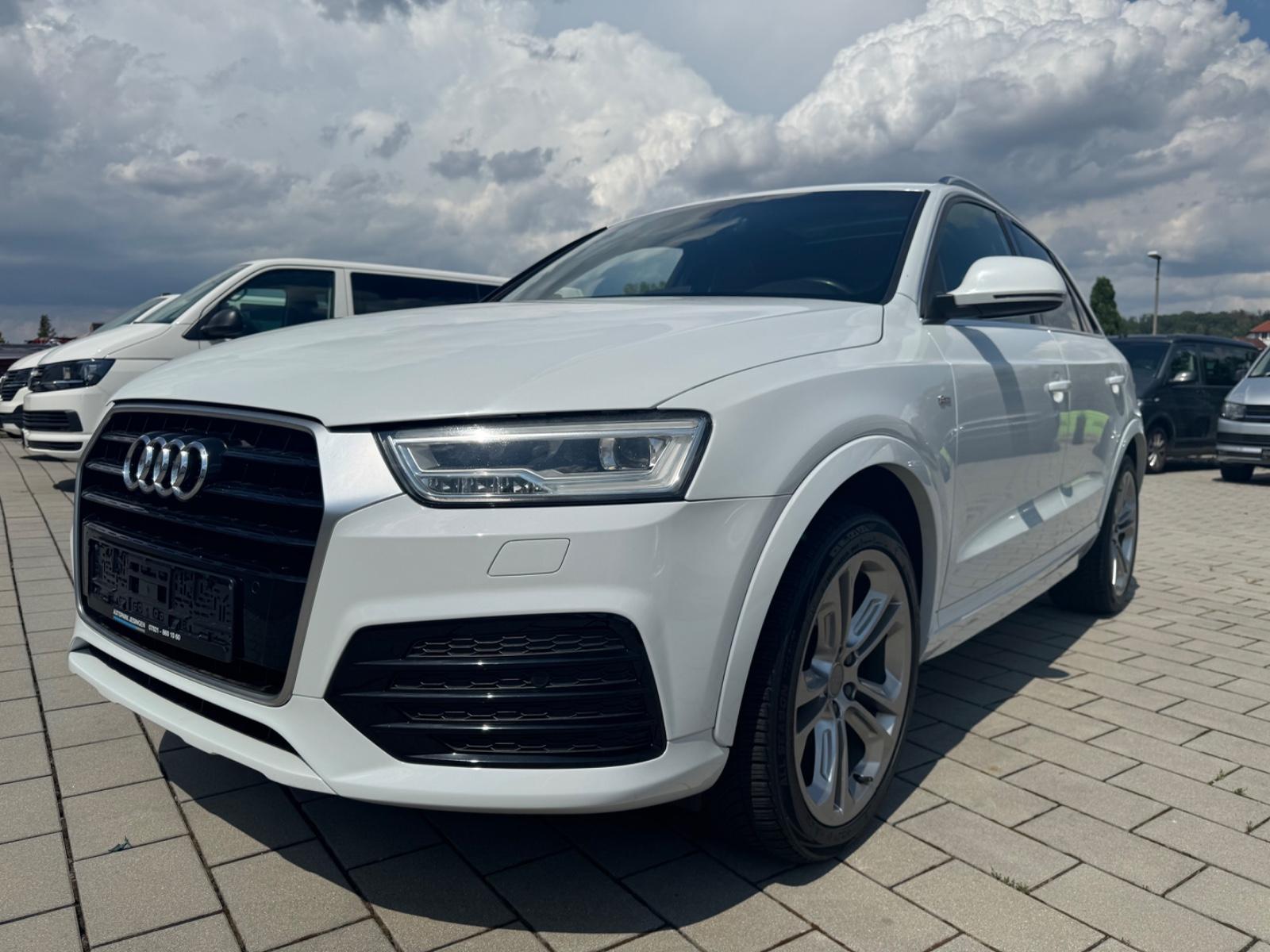 Audi Q3 2.0 TFSI S-Line/200PS/Panorama/LED/Leder/19"