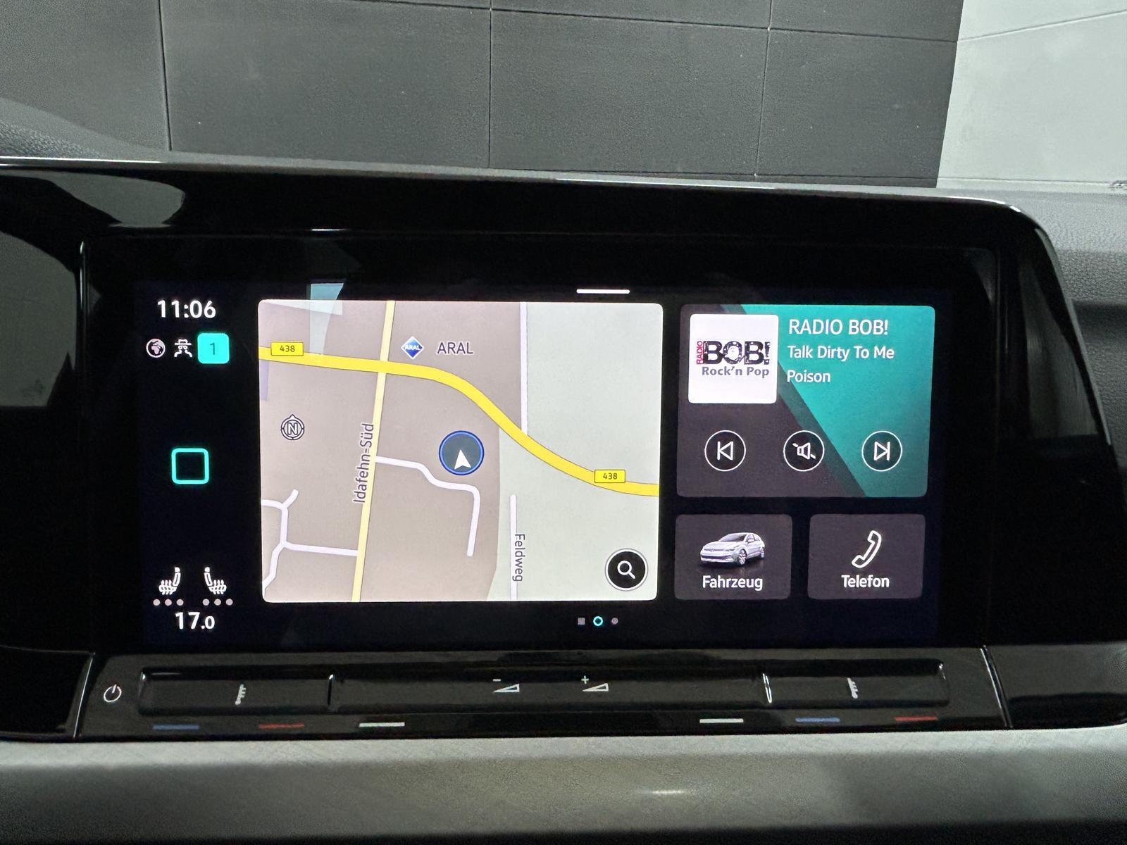 Volkswagen Golf VIII Life+PDC+SHZ+CarPlay+DAB+Lane-Assist, миниатюра 13