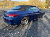 Mercedes-Benz C 300 Cabrio AMG Line - mit Benzin-Antrieb: Blau, Teilleder, Cabrio