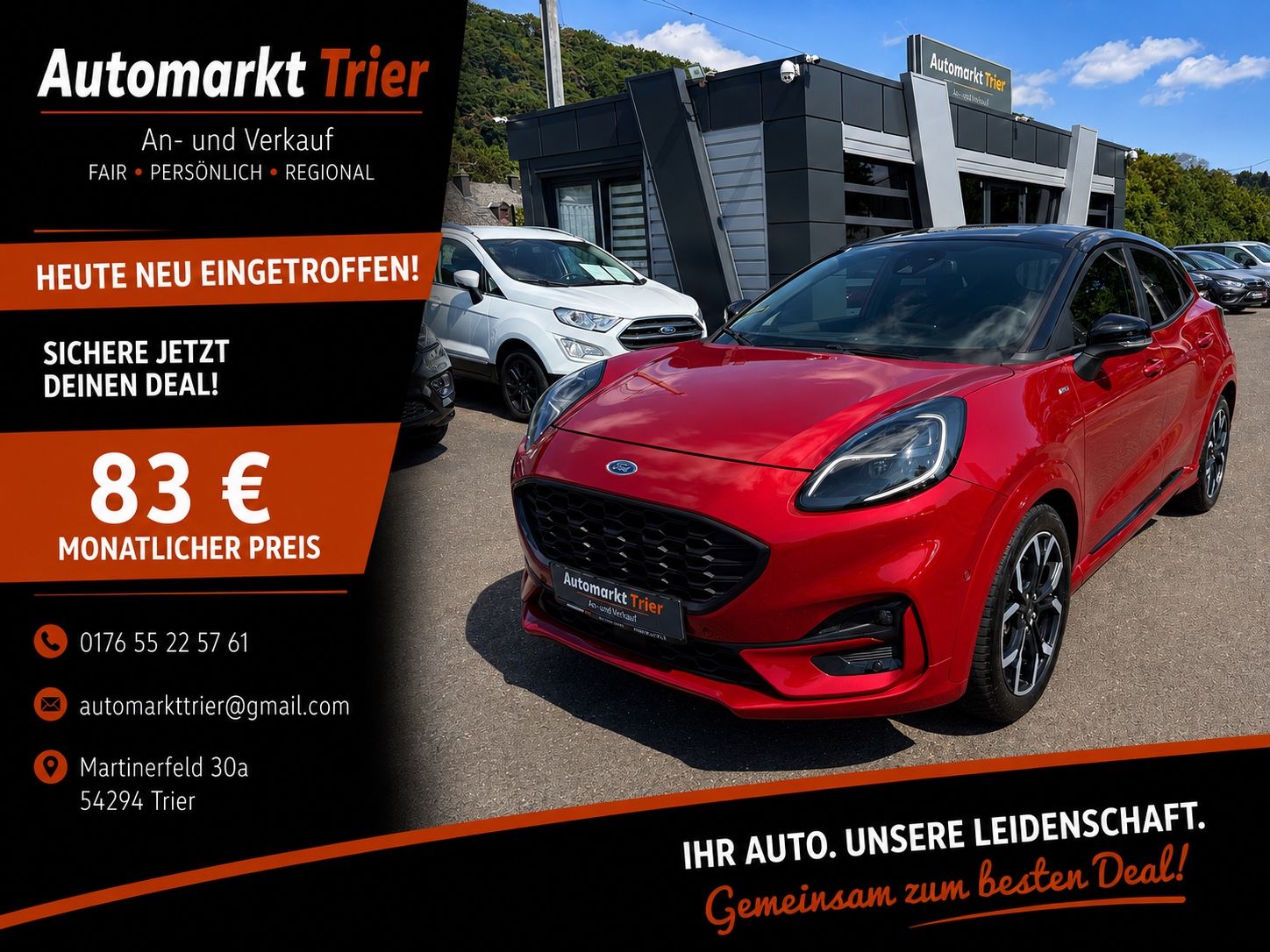 Ford Puma ST-Line X Mildhybrid!TÜV Neu!