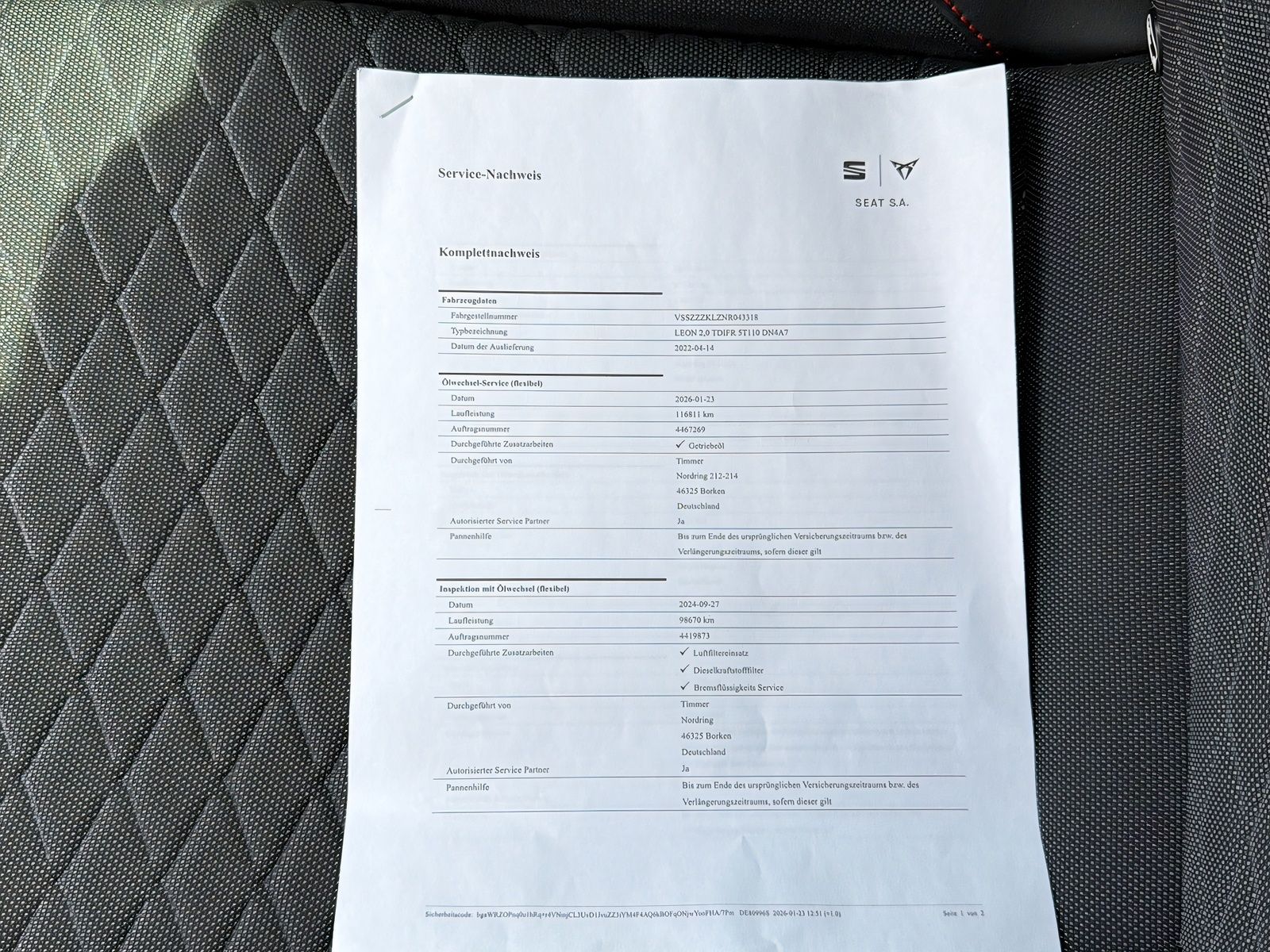 Fahrzeugabbildung SEAT Leon FR DSG NAVI BEATS ACC LED WINTER PAKET PDC