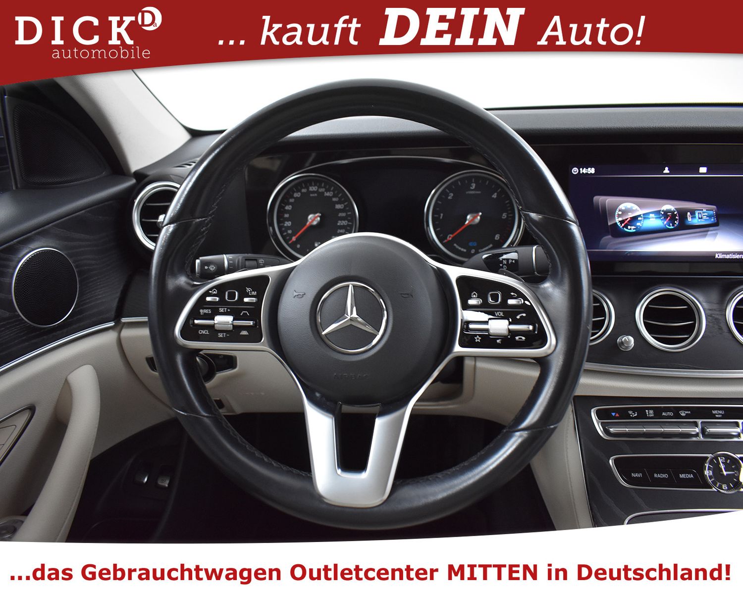 MERCEDES-BENZ E 300de 2X Avantg COMAND+KAM+STDHZ+HEAD+ACC+AHK+ - Image 15