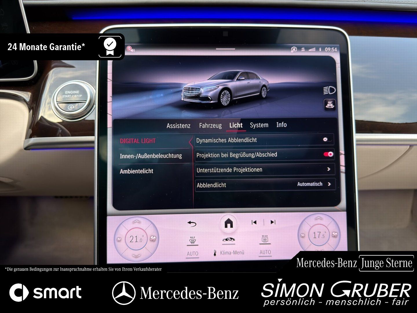 Fahrzeugabbildung Mercedes-Benz S 580 4M L AMG Exklusive Executive TV FondEntert