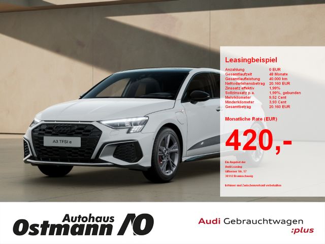 Audi A3 Sportback 45 TFSIe S-Line Pano HUD Matrix AHK