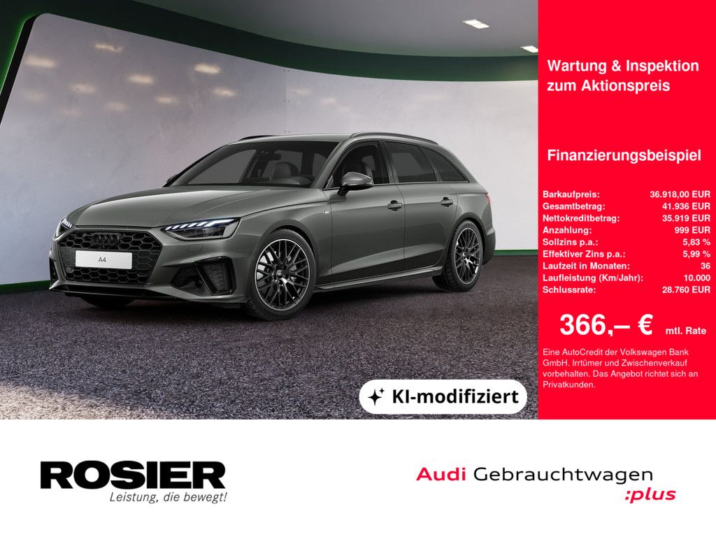 Audi A4 Avant S line 40 TDI ACC MATRIX-LED 360° NAVI