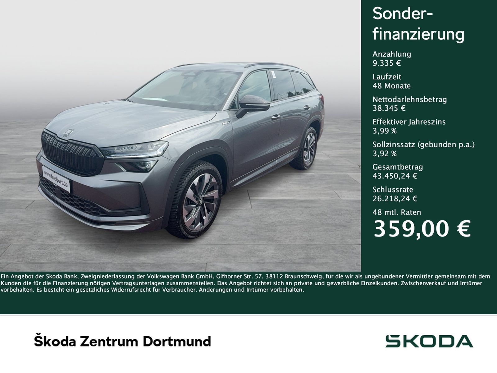 Skoda Kodiaq 2.0 SPORTLINE 4X4 7SITZE PANO STANDHZ AHK