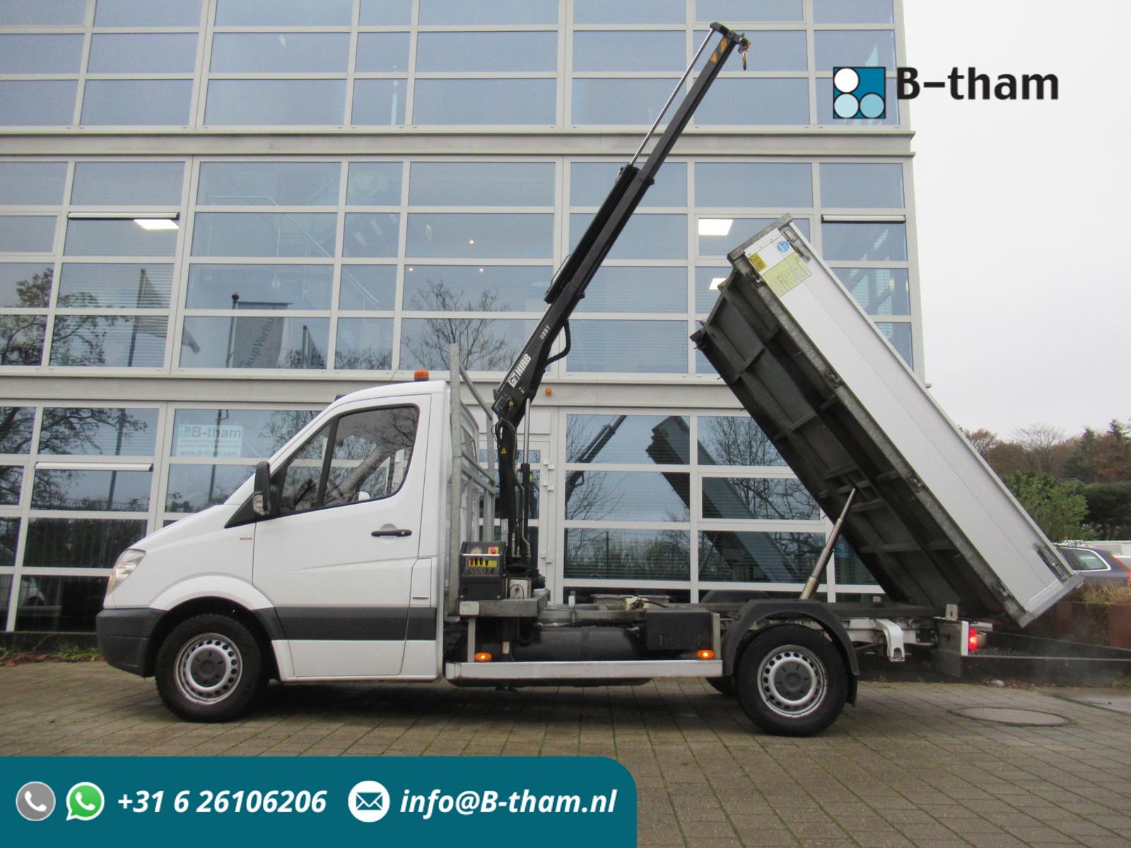Mercedes-Benz Sprinter 316 1.8 NGT 366 Kipper + HIAB Kraan Kra