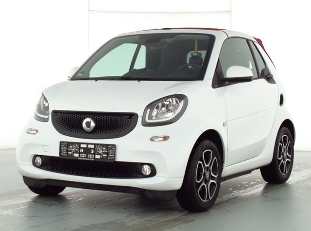 Smart ForTwo cabrio prime turbo DCT:FULL WHITE+RED TOP