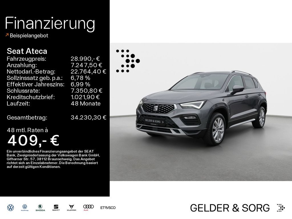 Seat Ateca Xperience 2.0 TDI LED*AHK*RFK*AppConnect