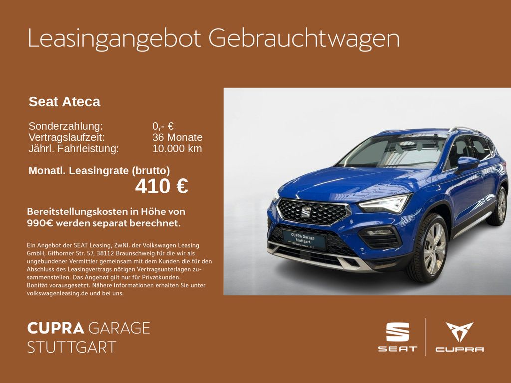 Ateca Xperience 2.0 TSI DSG140kW