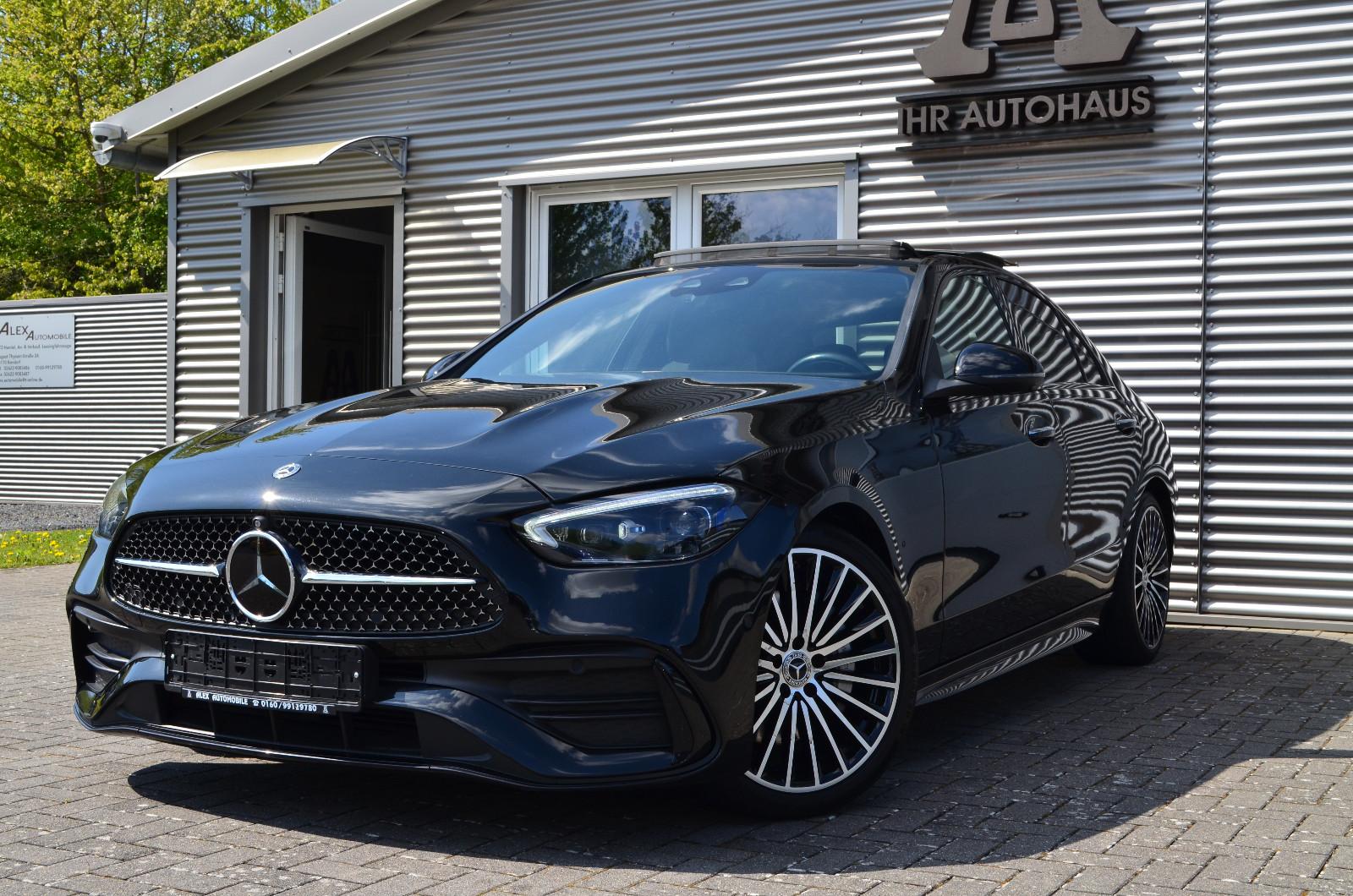 Mercedes-Benz C 220*AMG*HEAD UP*MEMORY*360°*PANO*LED*LEDER*