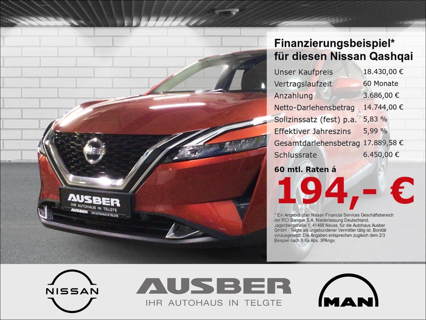 Nissan Qashqai 1,3 DIG-TAcenta Navi 360 Kamera LED Appl