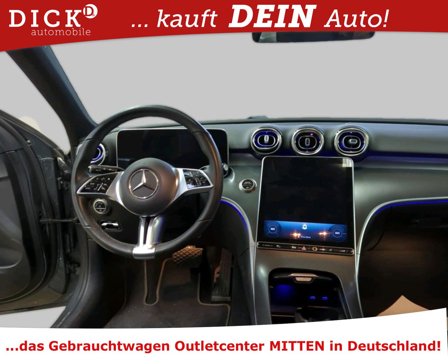 Fahrzeugabbildung Mercedes-Benz C 220d T 9G LED+/ACC/VIRTU/SHZ/HIFI/AHK/360/8Fa