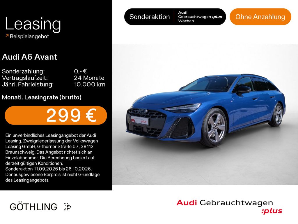 Audi A6 Avant 40 TDI qu S line S tro*B&O*HUD*Pano*LED