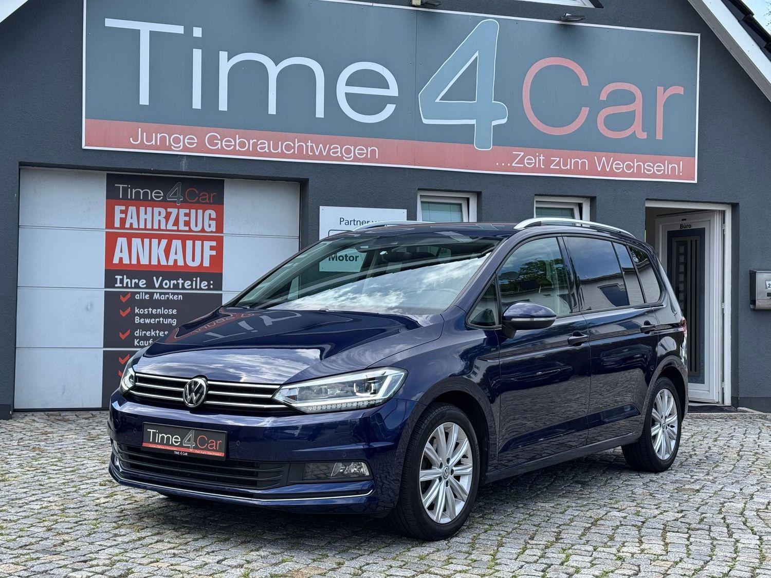 Volkswagen Touran 1.6 TDI LED AHK CarPlay 7Sitze ACC AHK