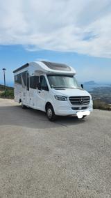 Frankia T 7400 GD Mod23 Solar, Lithium,2x Klima,Wechsel - Frankia Diesel Teilintegrierter T 7400 gd