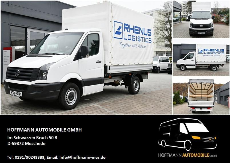 Volkswagen Crafter Pritsche Plane 35 mittel L2 Kamera Klima