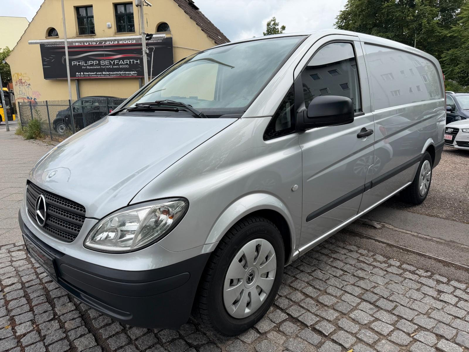 Mercedes-Benz VITO KASTEN 111 CDI LANG*3-SITZE*KLIMA*TÜV 04/28