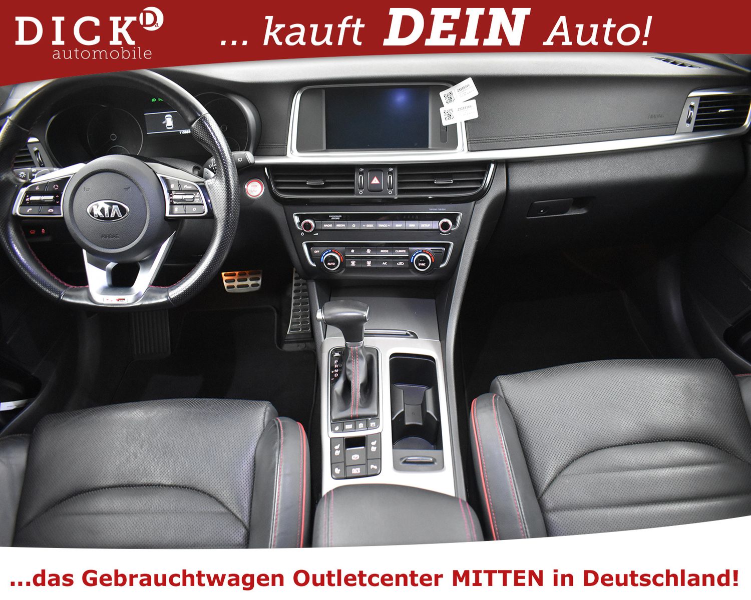 KIA Optima SW 7G-DCT GT-Line PANO+MEMO+KAM+H&K+VOLL+ - Image 8