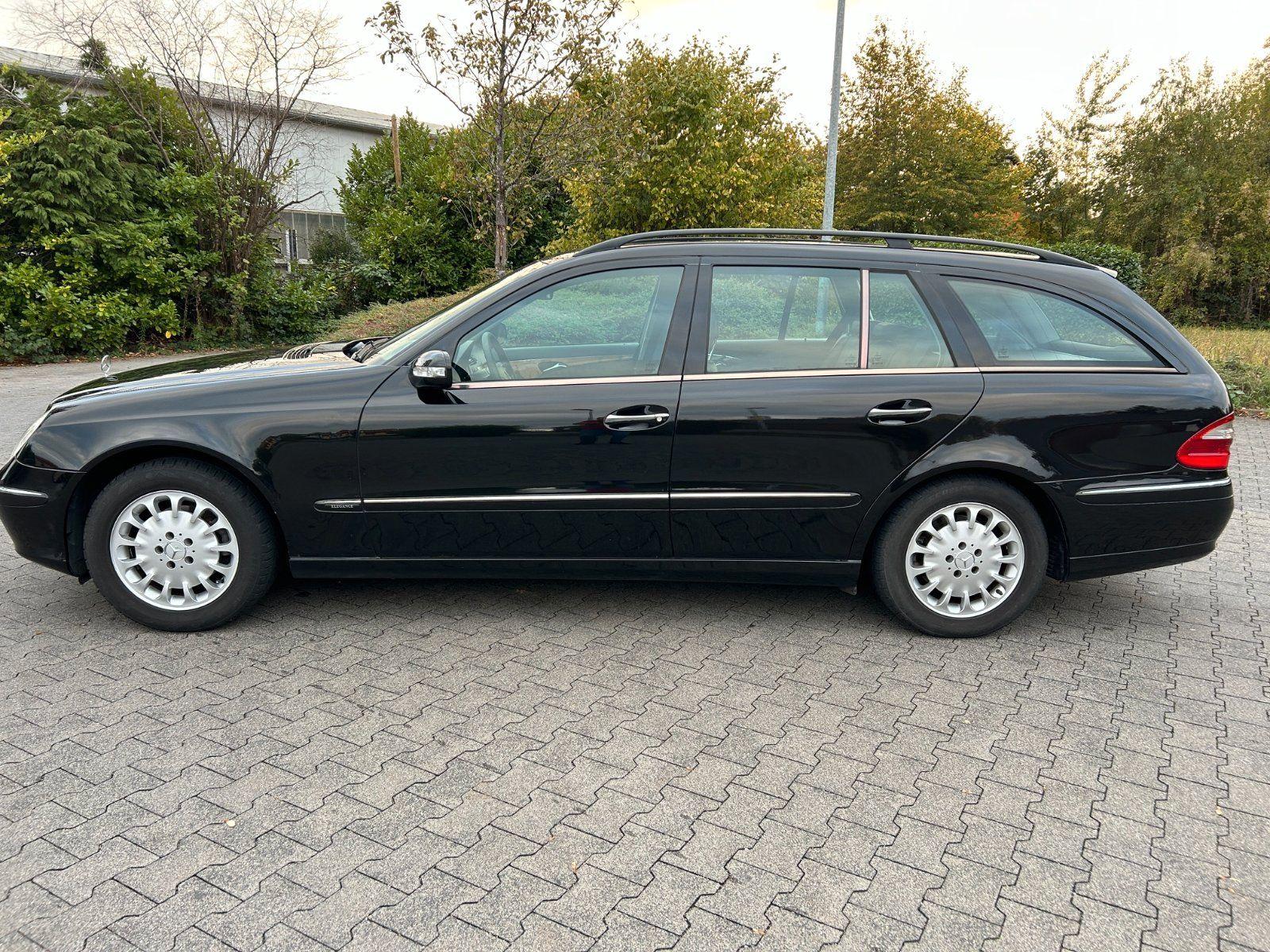 Mercedes-Benz E270 2004 — interior