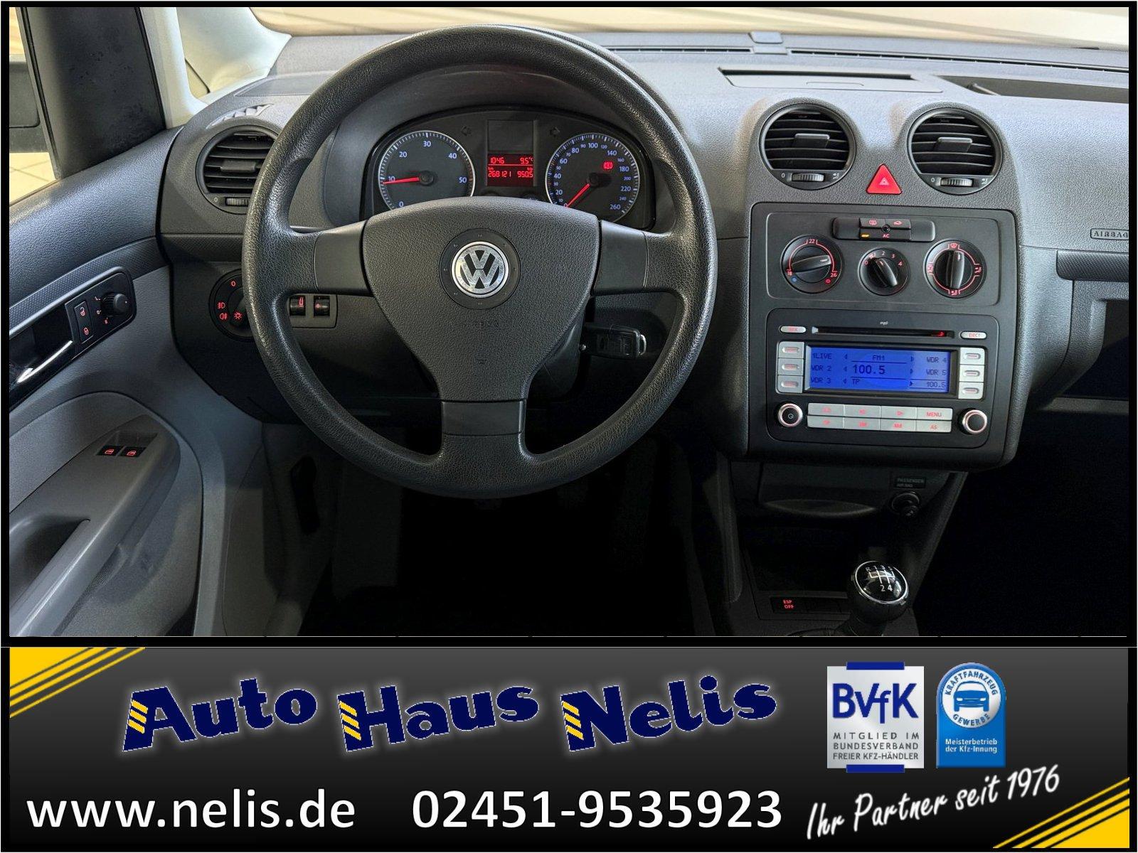 Volkswagen Caddy 1,9 TDI Life PDF AHK PDCh RadioCD Schiebet