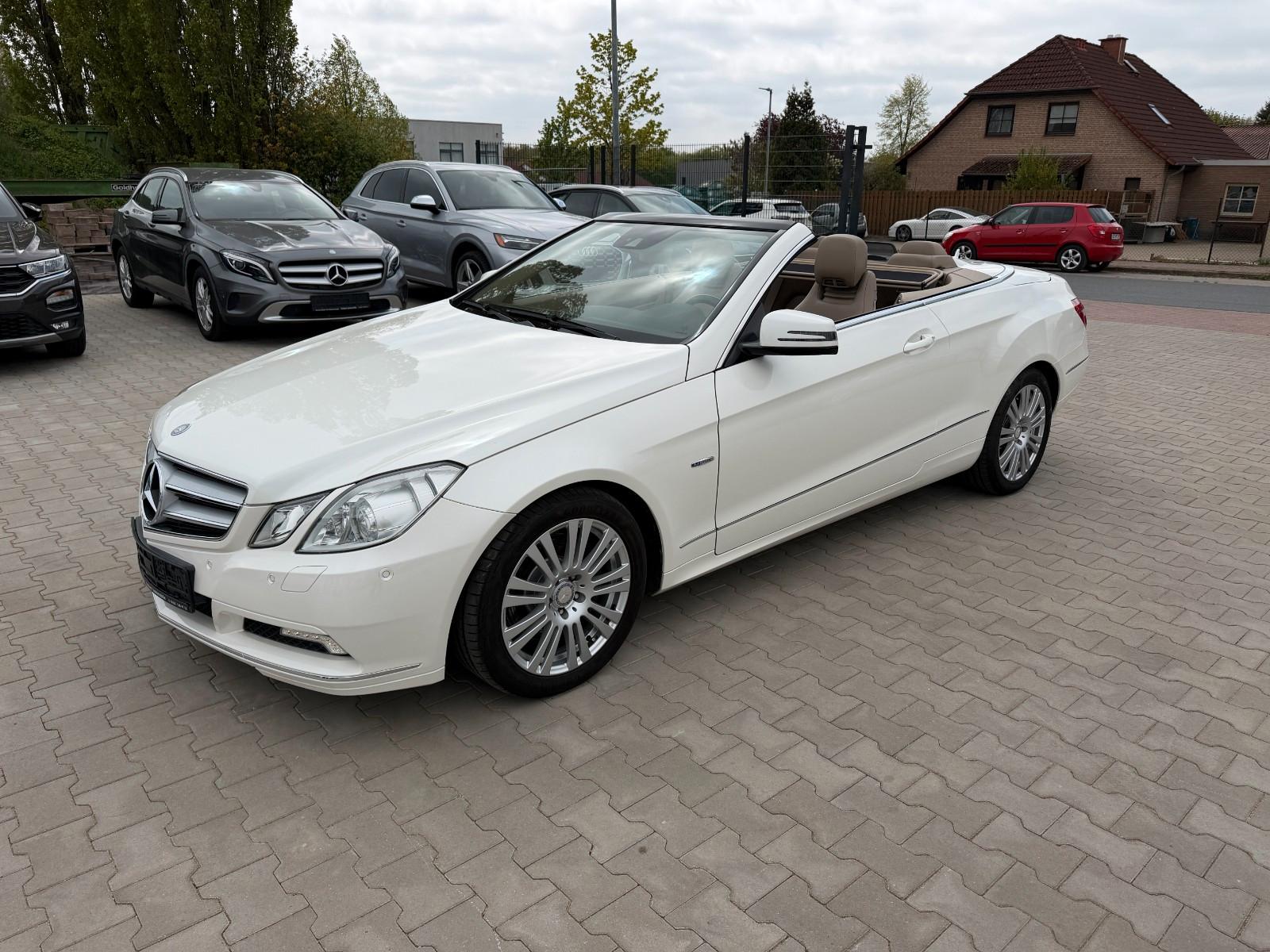 Mercedes-Benz E 250 CDI Cabrio BlueEfficiency,Perlweiß Metalli