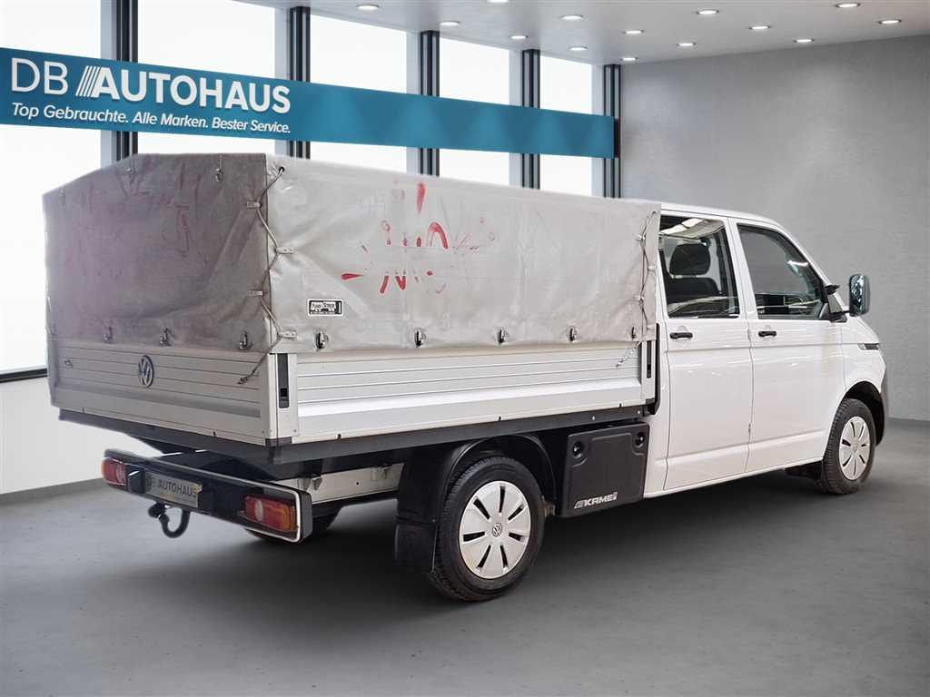 Volkswagen T6 Transporter T6 Doka Pritsche 2.0 TDI LRS KomfortpaketPlus, миниатюра 4