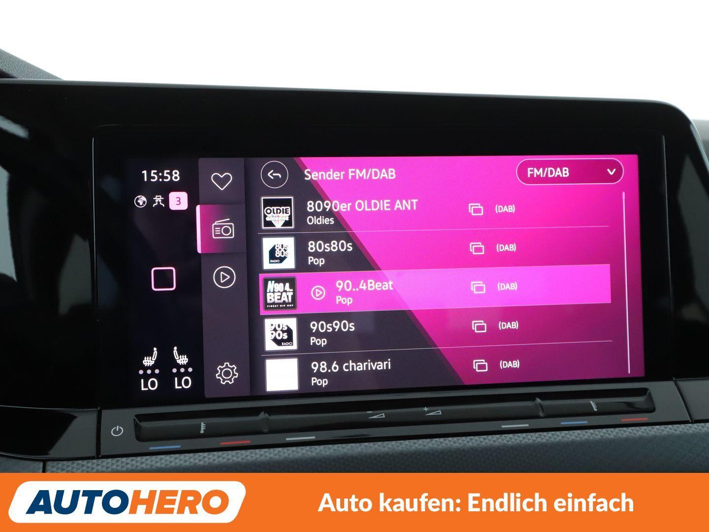 Volkswagen Golf VIII 1.0 TSI Active*LED*NAVI*ACC*PDC*SHZ*, миниатюра 19