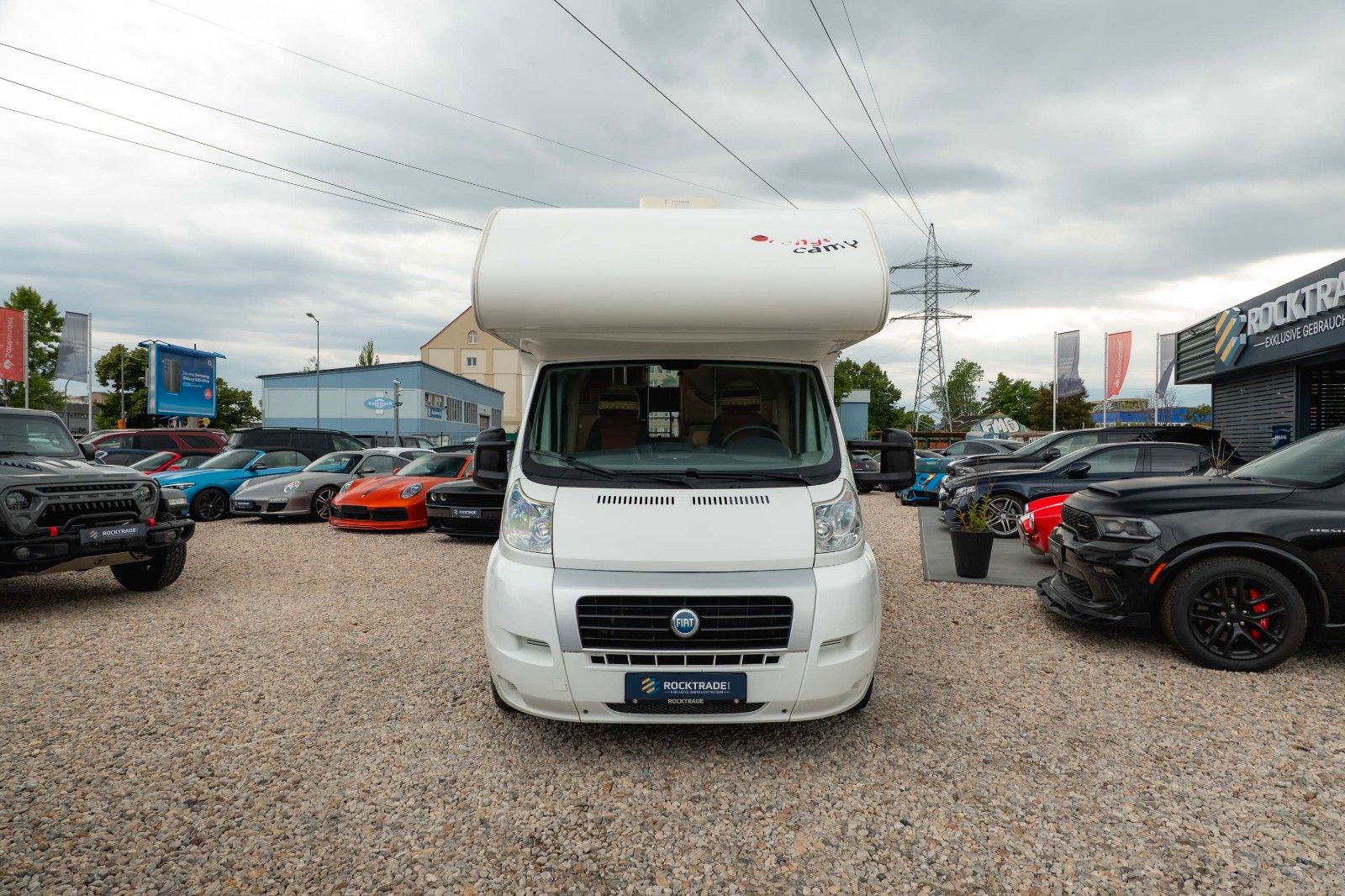 Fahrzeugabbildung Fiat Ducato Orange Camp *6 Schlafplätze*Markise*