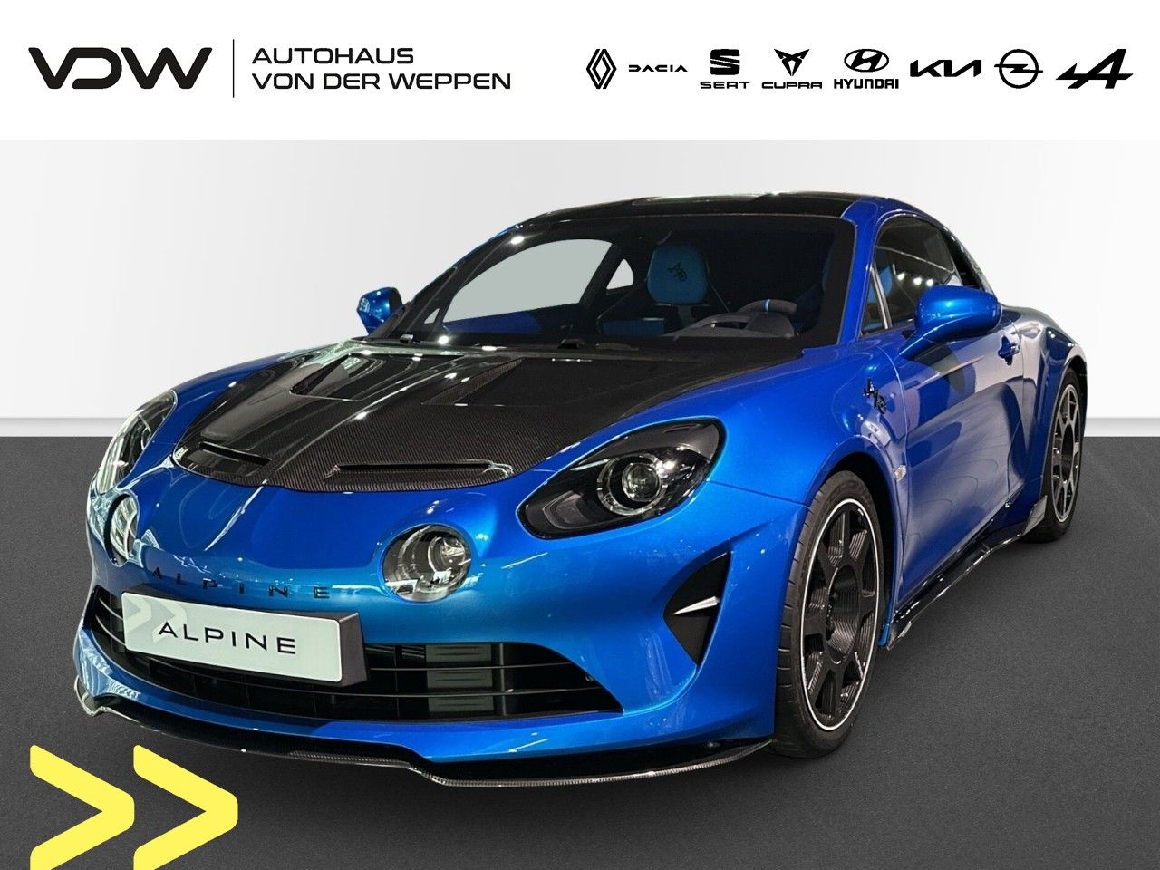Alpine A110 R70-Sonderedition MY25 mit Titan Akrapovic