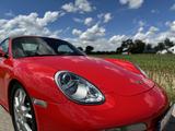 Porsche Boxster, 1.HD, org. 51.000 km, Neuwagenzustand - Porsche mit Benzin-Antrieb: Rot, Leder, Cabrio