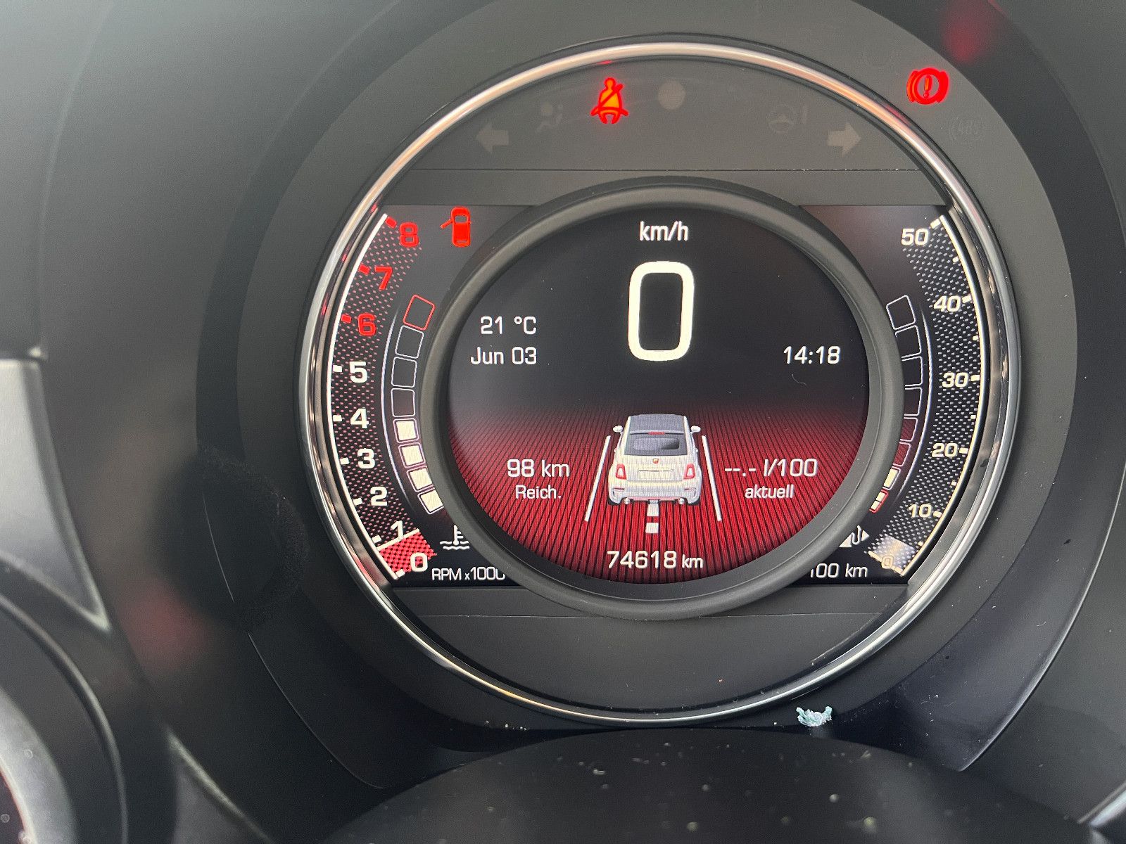 Fahrzeugabbildung Abarth 500 Cabrio 595 "70th Anniversary" 1.4 Turbo