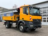 Mercedes-Benz AROCS 1843 4x2 Kipper Kran Palfinger PK12.501 - Mercedes-Benz Kip