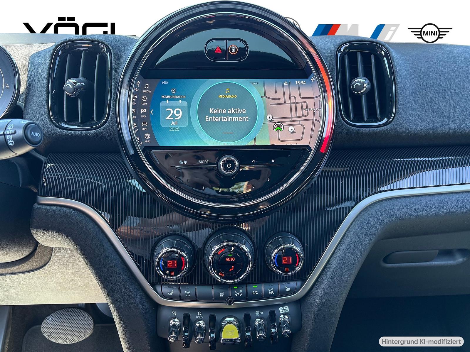 MINI Cooper SE ALL4 Countryman Head-Up Panoramadach R