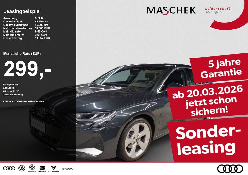 A3 Sportback Advanced 35 TFSI S tronic AHK LM18