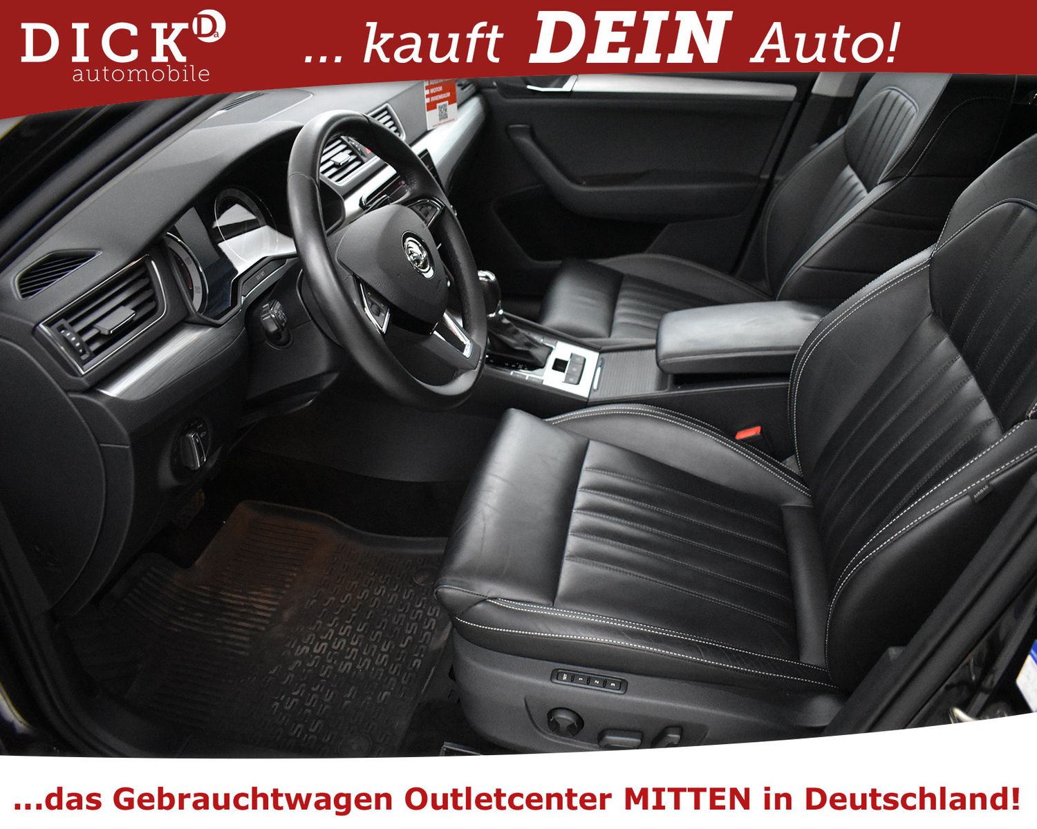 SKODA Superb 2.0d DSG Ambit VOLL LEDER+MEMO+SHZ+LED+19 - Image 11