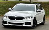 BMW 530d Touring xDrive MSport ACC Pano HuD Voll - : Weiß, Vollleder